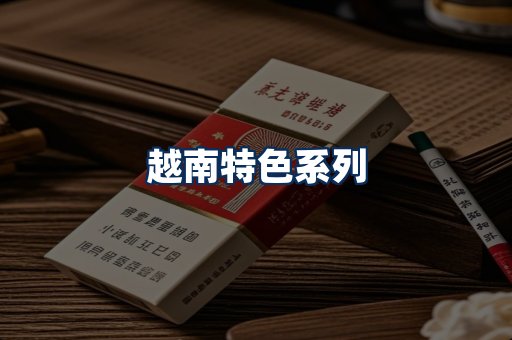越南香烟展示